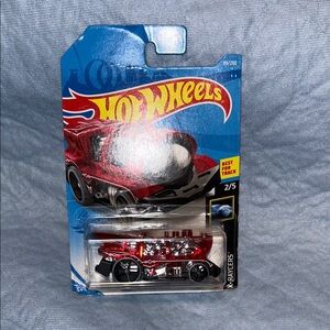 Hot Wheels 2021 X-Raycers LOCO MOTORIN 2/5 Red 99/250 Gray tires, Black OH5's